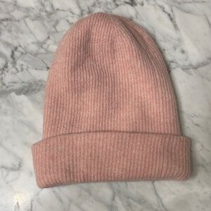 J. Crew Soft Pink Beanie in supersoft yarn, new with tags, never worn